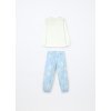 Set pigiama lungo in pile bambina (Velikost 3-4 let (104 cm), Barva Bílá)