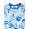 Set pigiama lungo in pile bambino (Velikost 3-4 let (104 cm), Barva Azurová)