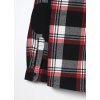 Camicia a quadri in flanella di puro cotone bambino (Velikost 3-4 let (104 cm), Barva Červená)