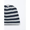Berretto in cotone stretch a righe (Velikost 50-52, Barva Šedá)