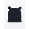 Berretto in costina misto cotone neonato (Velikost 42-44, Barva Modrá)