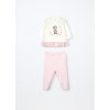 Set Disney in cotone fleece neonata (Velikost 1-3 měsíců (56 cm), Barva Růžová)