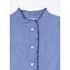 Camicia in popeline di puro cotone bambina (Velikost 4-5 let (110 cm), Barva Bílá)