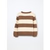Tricot misto cotone a righe bambino (Velikost 3-4 let (104 cm), Barva Béžová)