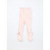 Collant misto cotone neonata (Velikost 0-6, Barva Růžová)