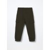 Jogger cargo in puro cotone fleece bambino (Velikost 3-4 let (104 cm), Barva Zelená)