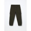 Jogger cargo in puro cotone fleece bambino (Velikost 3-4 let (104 cm), Barva Zelená)