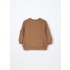Cardigan in french terry di puro cotone neonato (Velikost 1-3 měsíců (56 cm), Barva Hnědá)