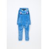 Pigiama intero in coral fleece bambina (Velikost 4-5 let (110 cm), Barva Azurová)