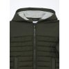 Giubbino con inserti imbottiti ragazzo (Velikost 10-11 let (146 cm), Barva Zelená)