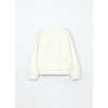 Felpa in french terry misto cotone bambina (Velikost 4-5 let (110 cm), Barva Bílá)