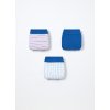 Pack 3 boxer in jersey di cotone stretch bambino (Velikost 3-4 let (104 cm), Barva Modrá)