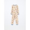 Set pigiama lungo in interlock di puro cotone bambino (Velikost 3-4 let (104 cm), Barva Béžová)
