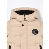 Giubbino imbottito con cappuccio neonato (Velikost 9-12 měsíců (74 cm), Barva Béžová)