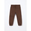 Joggers in puro cotone fleece neonato (Velikost 9-12 měsíců (74 cm), Barva Hnědá)