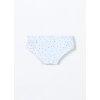 Pack 5 culotte in jersey di cotone stretch bambina (Velikost 3-4 let (104 cm), Barva Bílá)