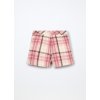 Shorts a quadri misto cotone bambina (Velikost 3-4 let (104 cm), Barva Bílá)