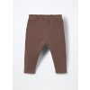 Jogger in cotone fleece stretch neonata (Velikost 9-12 měsíců (74 cm), Barva Hnědá)