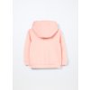 Felpa con cappuccio in french terry di puro cotone neonata (Velikost 9-12 měsíců (74 cm), Barva Růžová)