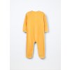 Pigiama velour misto cotone neonato (Velikost 9-12 měsíců (74 cm), Barva Žlutá)