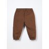 Jogger in twill di cotone stretch neonato (Velikost 9-12 měsíců (74 cm), Barva Hnědá)