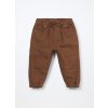 Jogger in twill di cotone stretch neonato (Velikost 9-12 měsíců (74 cm), Barva Hnědá)