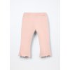 Leggings flare fit in felpa di cotone stretch neonata (Velikost 9-12 měsíců (74 cm), Barva Růžová)