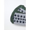 Pack 2 calze antiscivolo in spugna bambino (Velikost 2-4, Barva Šedá)