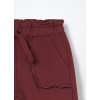 Pantaloni in felpa di puro cotone neonata (Velikost 1-3 měsíců (56 cm), Barva Červená)