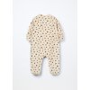 Pigiama velour misto cotone neonata (Velikost 18-24 měsíců (86 cm), Barva Béžová)
