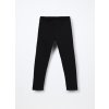 Leggings in french terry di cotone stretch bambina (Velikost 8-9 let (134 cm), Barva Černá)