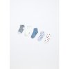 Pack 5 calze corte misto cotone bambina (Velikost 34/36, Barva Bílá)