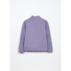 Felpa in french terry di cotone stretch bambina (Velikost 3-4 let (104 cm), Barva Fialová)