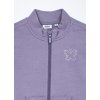 Felpa in french terry di cotone stretch bambina (Velikost 3-4 let (104 cm), Barva Fialová)