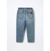 Jogger in denim misto cotone bambino (Velikost 3-4 let (104 cm), Barva Modrá)