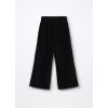 Pantaloni misto cotone velour bambina (Velikost 3-4 let (104 cm), Barva Černá)