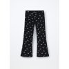 Leggings flare fit bambina (Velikost 3-4 let (104 cm), Barva Černá)