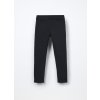 Treggings in french terry di cotone stretch bambina (Velikost 3-4 let (104 cm), Barva Černá)