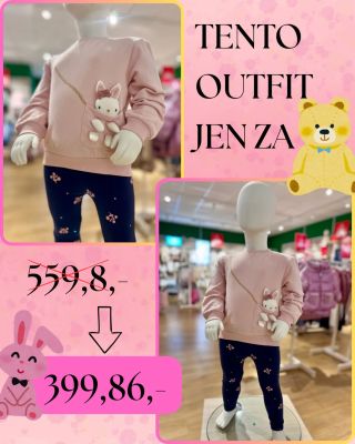 🐰 Hledáte něco roztomilého pro Vaši malou slečnu? Tento set s králíčkem si zamilujete! ✨ Původní cena: ~~559,80 Kč~~ Akční...