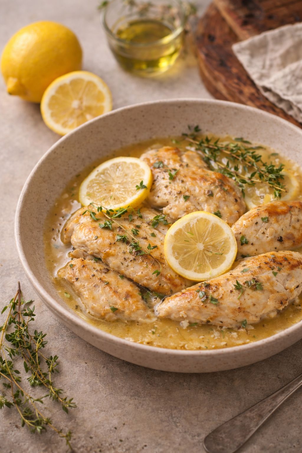Pollo al Limone - lehký italský recept, který si zamilujete
