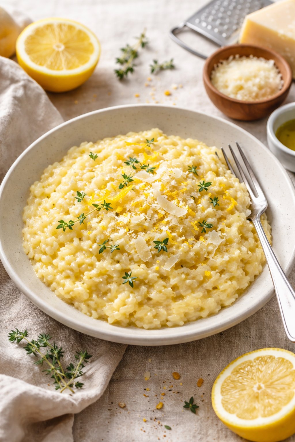 Risotto al limone | Krémové citronové rizoto