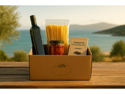 Italská krabička vizuál