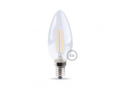 Dekorativní LED žárovka olive 4,5W E14 2700K