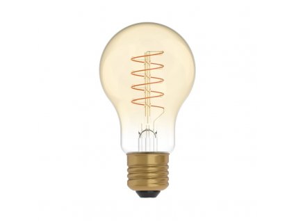 LED zlatá žárovka C03 Carbon A60 4W E27 stmívatelná 1800K