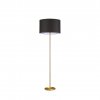 Stojací lampa SET UP, ⌀ 45cm (Barva podstavce mosaz, Barva stínidla šedá)