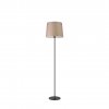 Stojací lampa SET UP, ⌀ 40cm (Barva podstavce mosaz, Barva stínidla šedá)