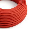 Kulatý elektrický venkovní kabel SM09 červený hedvábný - Eiva IP65