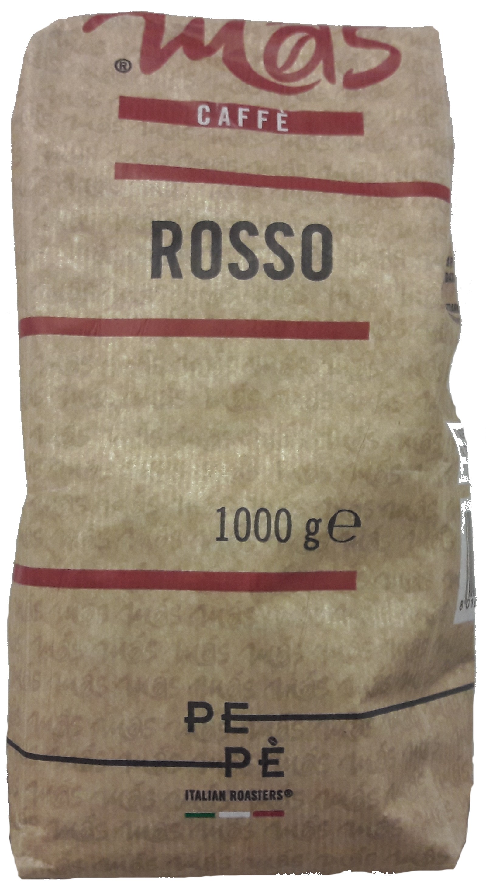 Italská zrnková káva Druh: Más Caffé Rosso