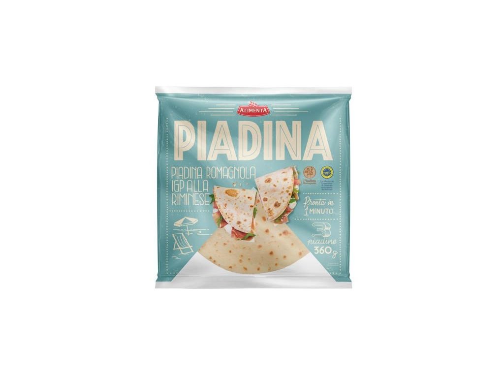 Piadina romagnola IGP 360g (3ks)