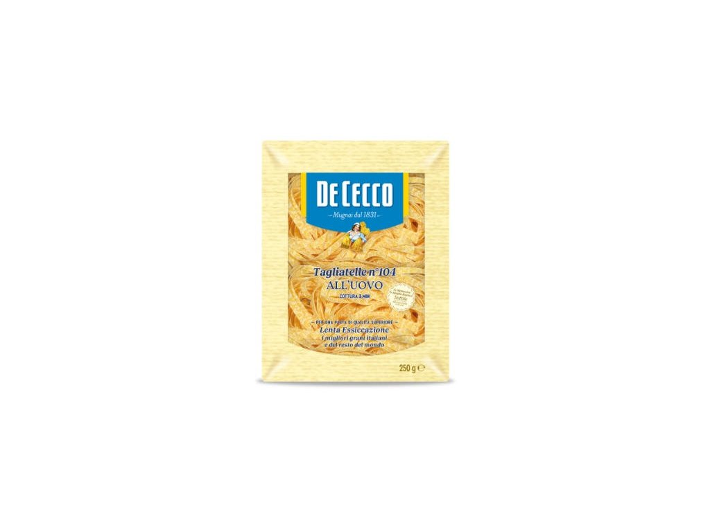 Tagliatelle vaječné De Cecco 250g